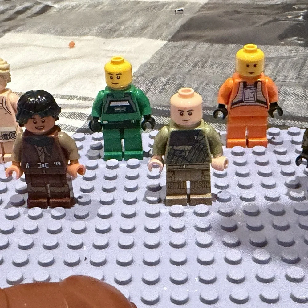 LEGO Star Wars Minifigure Lot with Grogu & Rancor Arm